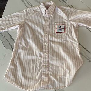 Levi Post Office Olympics Button Ip Shirt Size M